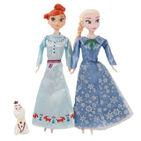 Olaf's Frozen Anna & Elsa Doll Set - Blue, Kids, Dolls and House, Chase Value, Chase Value