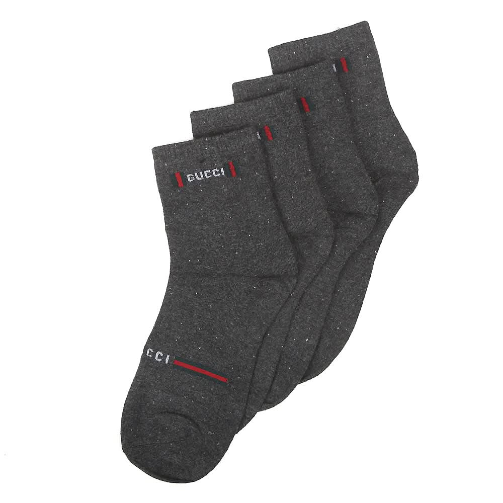 Men’s 2 Pieces Long Ankle Socks - Dark Grey, Men, Mens Socks, Chase Value, Chase Value