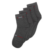 Men’s 2 Pieces Long Ankle Socks - Dark Grey, Men, Mens Socks, Chase Value, Chase Value