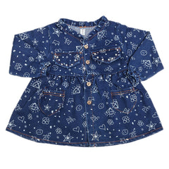 Girls Denim Top - Blue, Kids, Tops, Chase Value, Chase Value