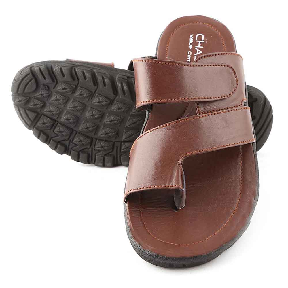 Men's Slippers (620) - Brown, Men, Slippers, Chase Value, Chase Value