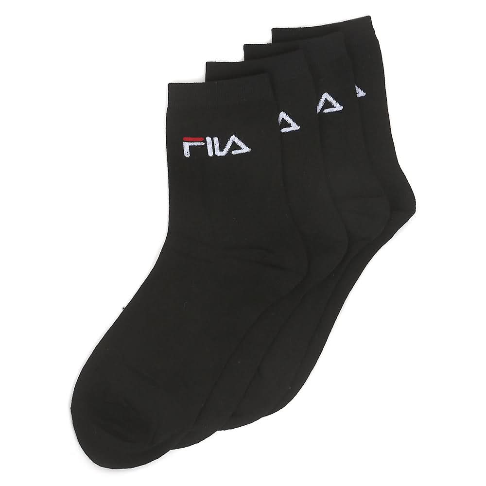 Men’s 2 Pieces Long Ankle Socks - Black, Men, Mens Socks, Chase Value, Chase Value