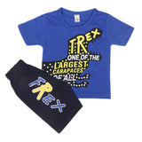 Boys Half Sleeves Short Suit  SML CVC-33-Blue, Kids, Boys Sets And Suits, Chase Value, Chase Value