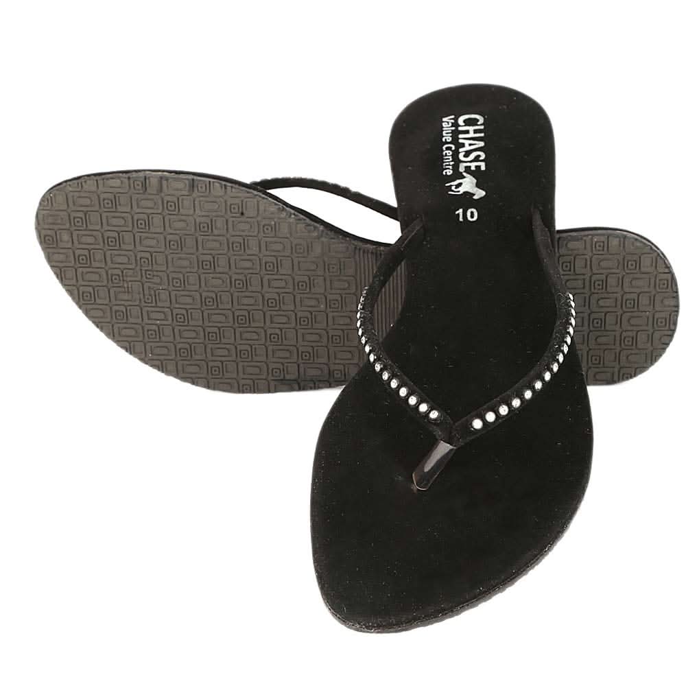 Women's Slipper (J315) - Black, Women, Slippers, Chase Value, Chase Value