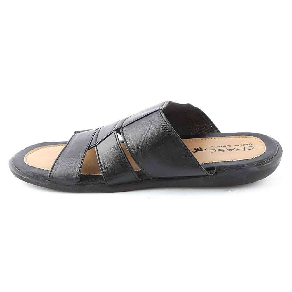 Men's Slippers (013) - Black, Men, Slippers, Chase Value, Chase Value