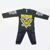 Boys Full Sleeves Suit 8704 - Green, Kids, Boys Sets And Suits, Chase Value, Chase Value