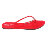 Women's Slipper (J315) - Red, Women, Slippers, Chase Value, Chase Value