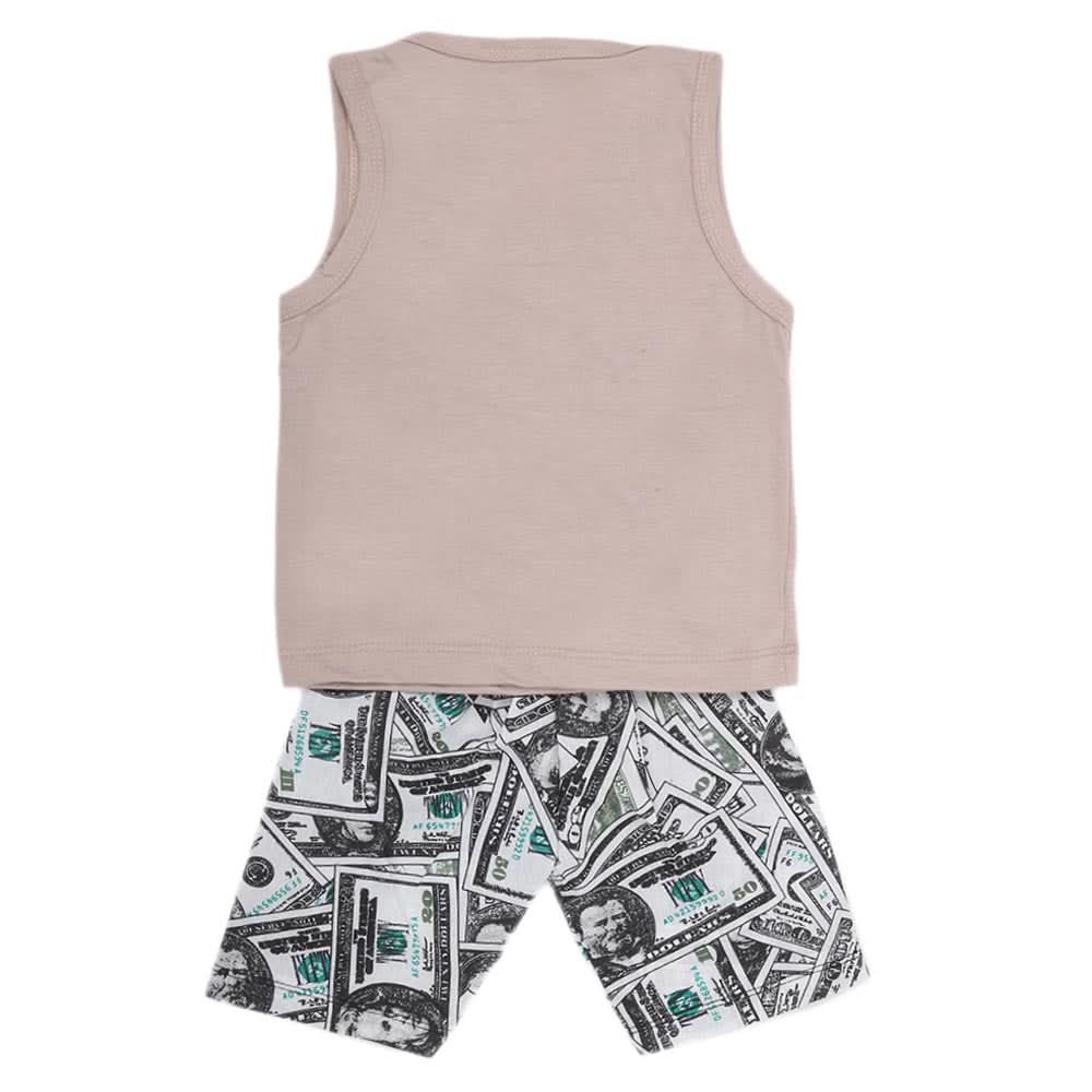 Boys Sando 2 Piece Suit - Khaki, Kids, Boys Sets And Suits, Chase Value, Chase Value