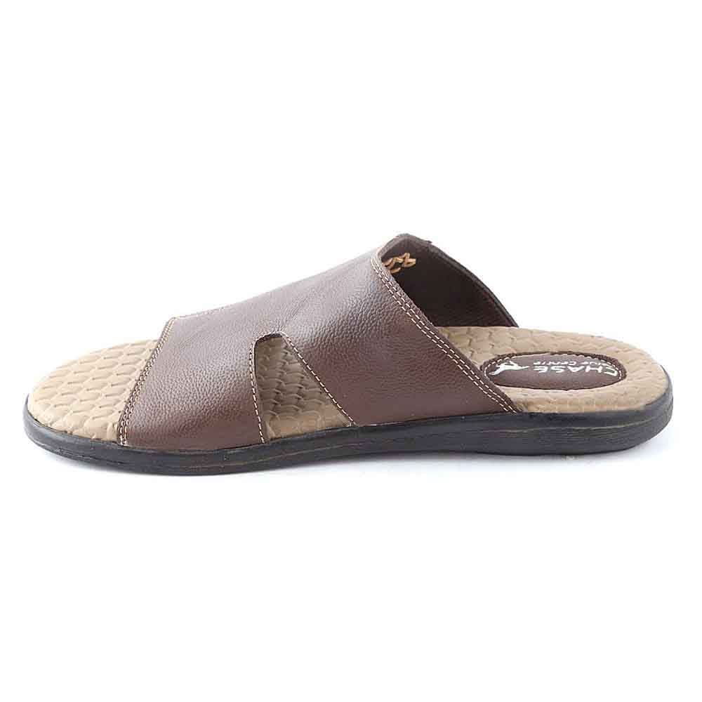 Men's Slippers (625) - Brown, Men, Slippers, Chase Value, Chase Value