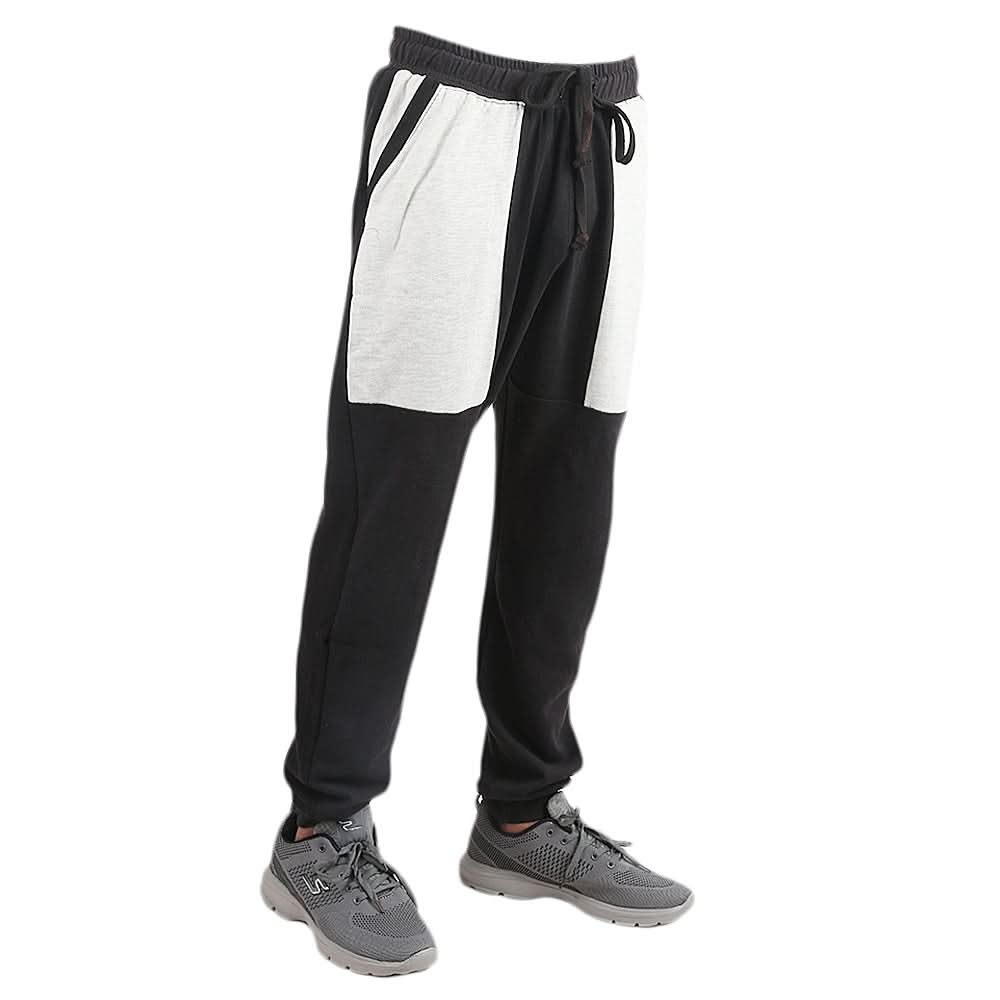 Men's Knitted Trouser - Black, Men, Lowers And Sweatpants, Chase Value, Chase Value