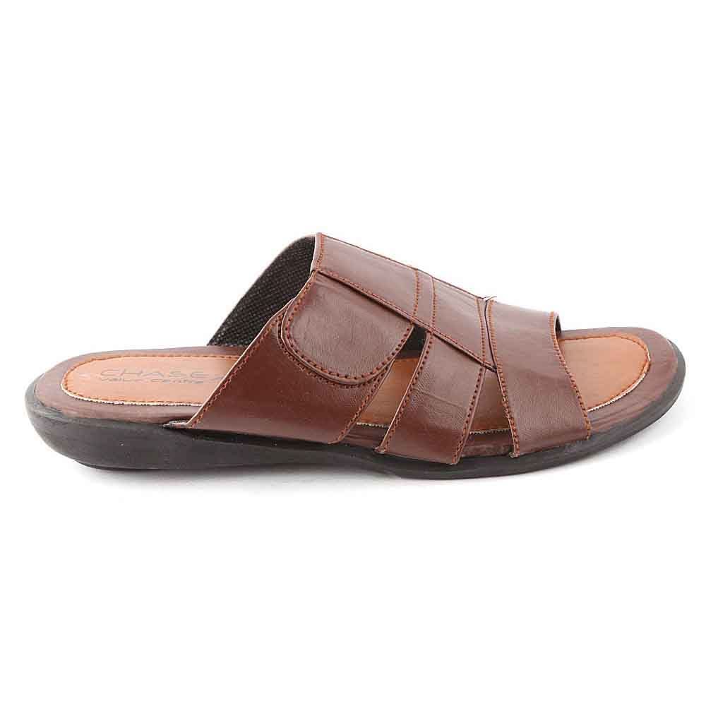 Men's Slippers (013) - Brown, Men, Slippers, Chase Value, Chase Value