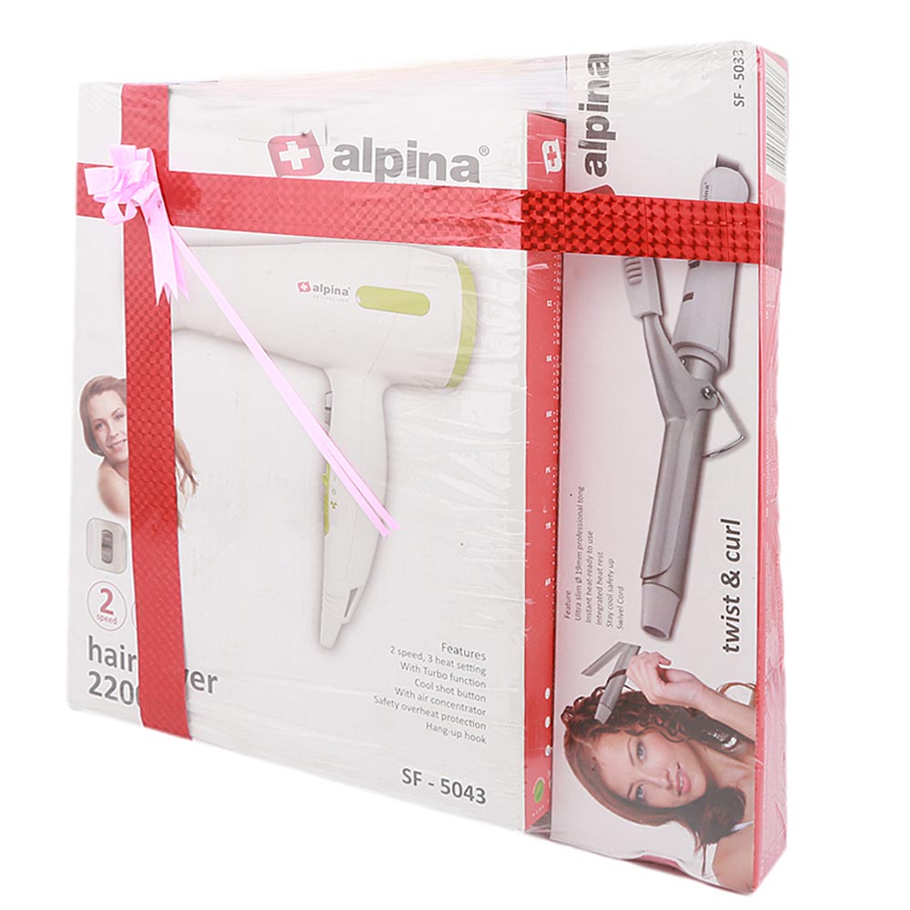 Alpina Hamper Pack 1, Home & Lifestyle, Hair Dryer, Alpina, Chase Value