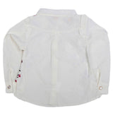 Girls Full Sleeves Shirt - White, Kids, Tops, Chase Value, Chase Value