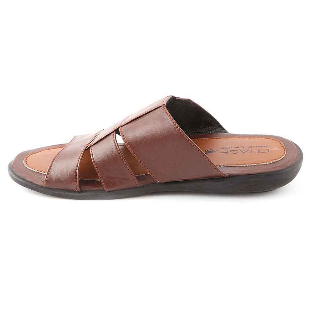 Men's Slippers (013) - Brown, Men, Slippers, Chase Value, Chase Value
