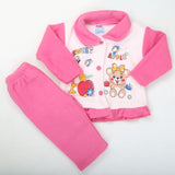 Newborn Girl Full Sleeves Polar Suit - Pink, Kids, NB Girls Sets And Suits, Chase Value, Chase Value