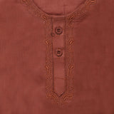 Newborn Boys Shalwar Suit - Dark Brown, Kids, Newborn Boys Shalwar Suits, Chase Value, Chase Value
