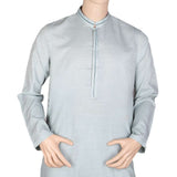 Men's Slim Fit Kurta Shalwar - Fancy - Light Green, Men, Shalwar Kameez, Chase Value, Chase Value