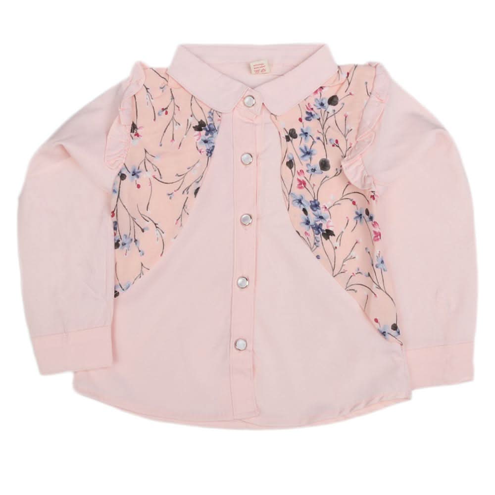 Girls Full Sleeves Shirt - Pink, Kids, Tops, Chase Value, Chase Value
