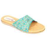 Women's Slipper (1088) - Blue, Women, Slippers, Chase Value, Chase Value