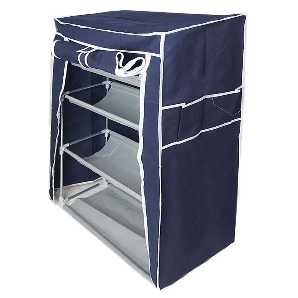 Shoe Cabinet 4 Layer (6588) - Green, Home & Lifestyle, Storage Boxes, Chase Value, Chase Value