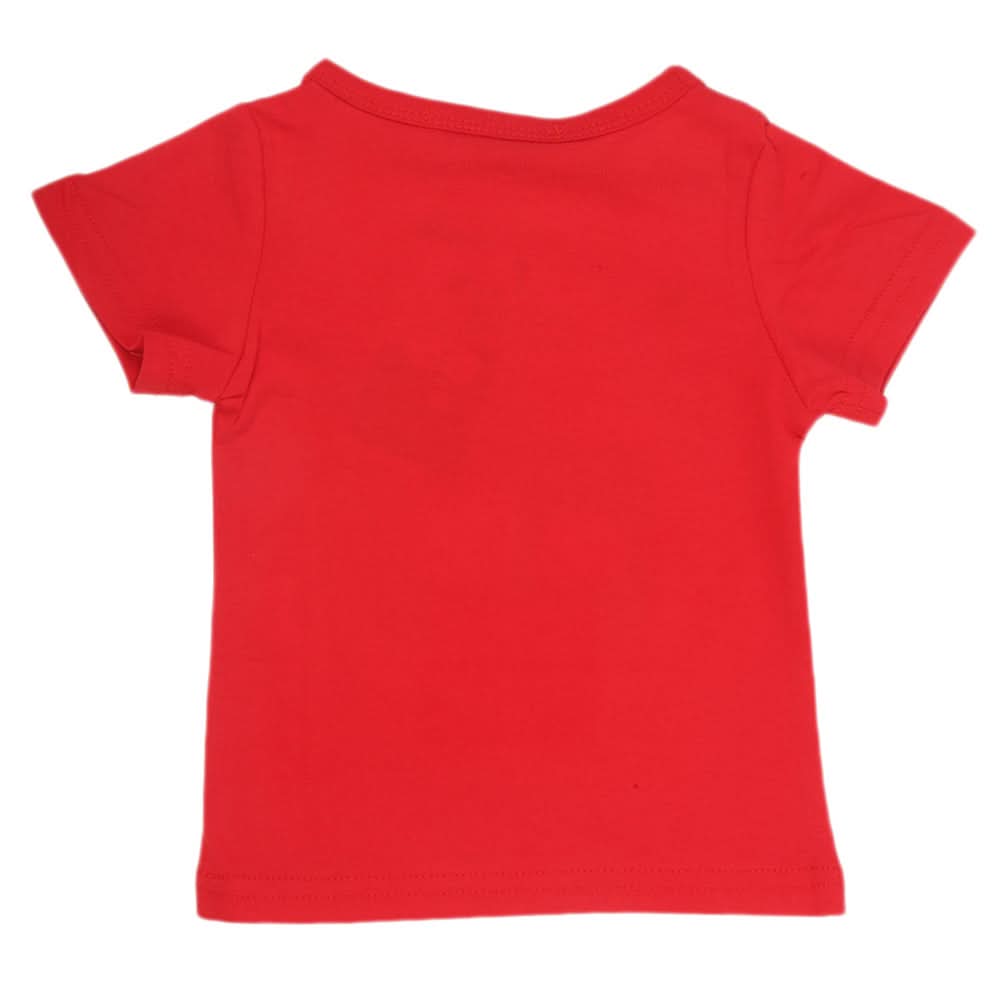 Newborn Boys T-Shirt - Red, Kids, NB Boys Shirts And T-Shirts, Chase Value, Chase Value