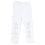 Girls Tight - White, Kids, Tights Leggings And Pajama, Chase Value, Chase Value