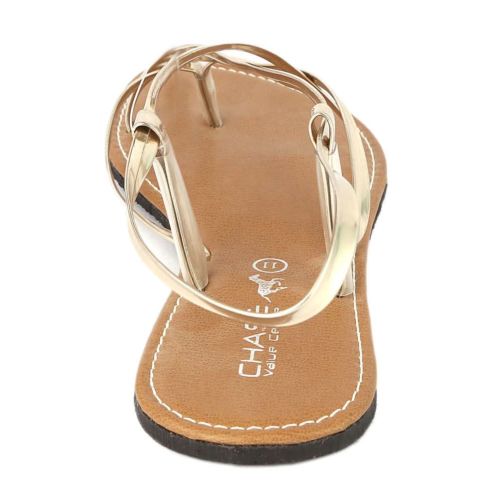 Women's Sandal (206) - Golden, Women, Sandals, Chase Value, Chase Value