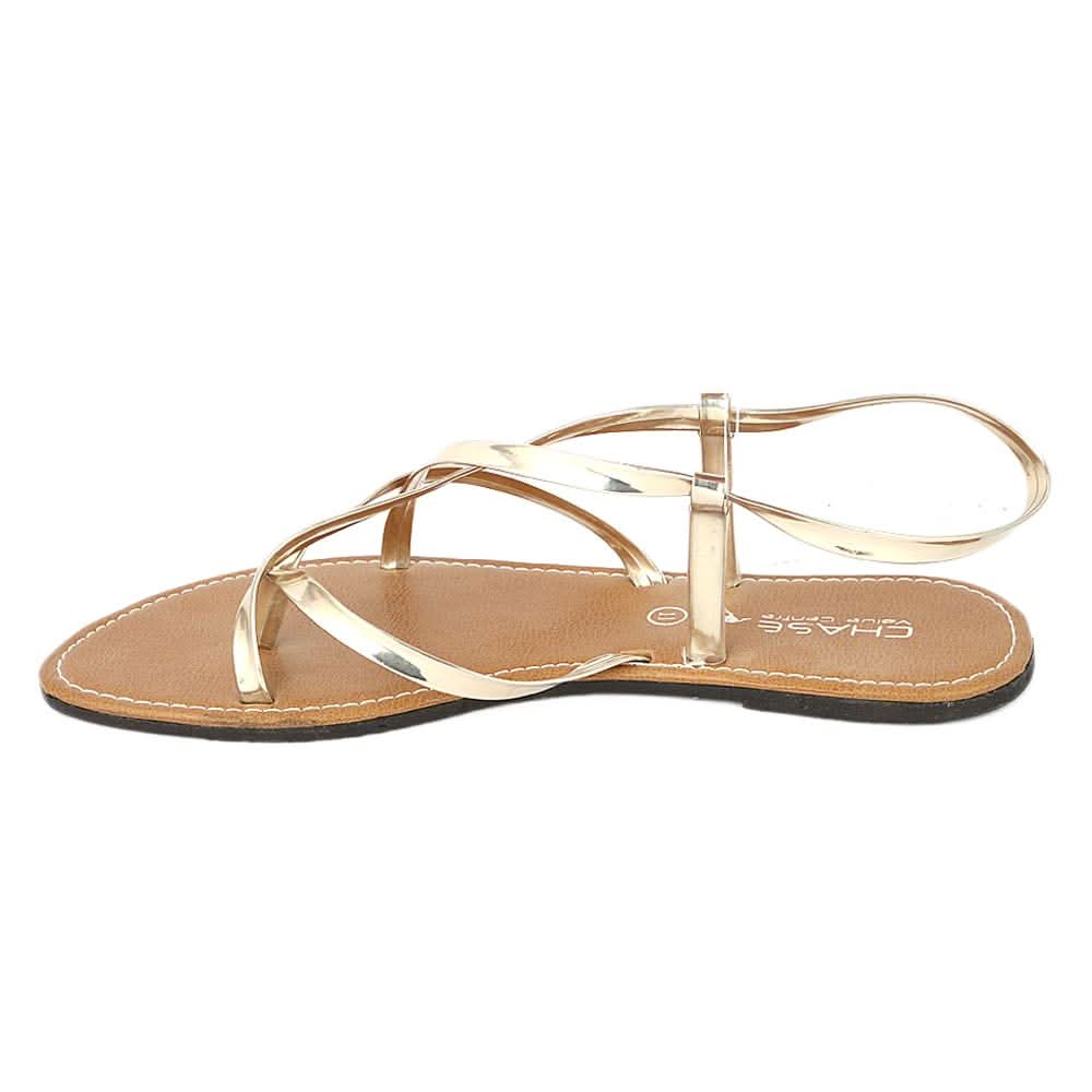 Women's Sandal (206) - Golden, Women, Sandals, Chase Value, Chase Value