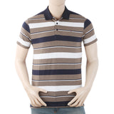Men's Half Sleeves Polo T-Shirt - Brown, Men, T-Shirts And Polos, Chase Value, Chase Value