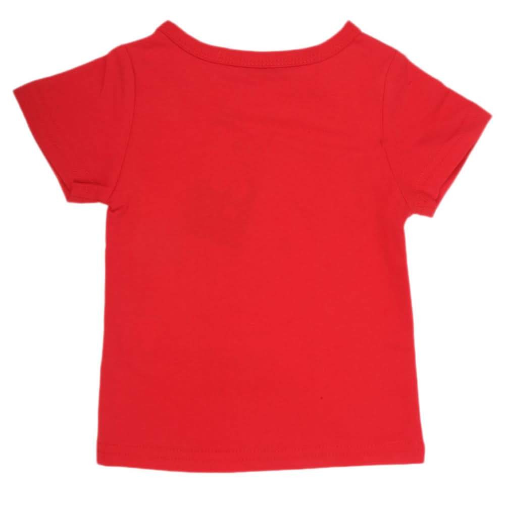 Newborn Boys T-Shirt - Red, Kids, NB Boys Shirts And T-Shirts, Chase Value, Chase Value