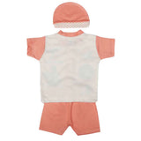 Newborn Boys Suits 3 Pcs - Peach, Kids, NB Boys Sets And Suits, Chase Value, Chase Value