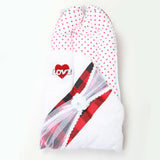 Newborn Zipper Embroidered Sleeping Bag - Red, Kids, Sleeping Bags, Chase Value, Chase Value