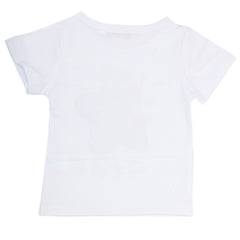 Newborn Boys T-Shirt - White, Kids, NB Boys Shirts And T-Shirts, Chase Value, Chase Value
