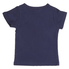 Newborn Boys T-Shirt - Navy Blue, Kids, NB Boys Shirts And T-Shirts, Chase Value, Chase Value
