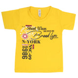 Boys Half Sleeves T-Shirt - Yellow, Kids, Boys T-Shirts, Chase Value, Chase Value