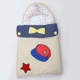 Newborn Zipper Embroidered Sleeping Bag - Beige, Kids, Sleeping Bags, Chase Value, Chase Value
