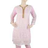 Women's Fancy Chikankari 3 Piece Suit - Pink, Women, Shalwar Suits, Chase Value, Chase Value