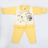 Newborn Girl Full Sleeves Polar Suit 1718 - Yellow, Kids, NB Girls Sets And Suits, Chase Value, Chase Value