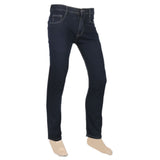 Men's Rigid Denim Pant - Dark Blue, Men, Casual Pants And Jeans, Chase Value, Chase Value