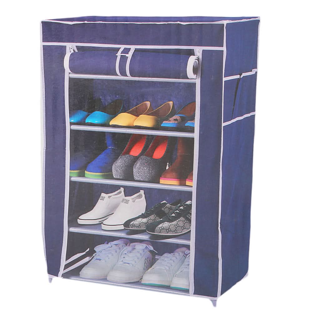 Shoe Cabinet 4 Layer (6588) - Green, Home & Lifestyle, Storage Boxes, Chase Value, Chase Value