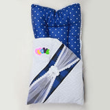 Newborn Zipper Embroidered Sleeping Bag - Royal Blue, Kids, Sleeping Bags, Chase Value, Chase Value
