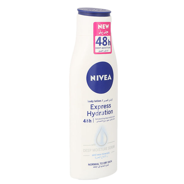 Nivea Express Hydration Body Lotion 250 ml - Normal To Dry Skin, Beauty & Personal Care, Creams And Lotions, Nivea, Chase Value