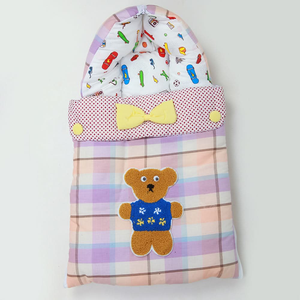Newborn Zipper Embroidered Sleeping Bag - Multi, Kids, Sleeping Bags, Chase Value, Chase Value