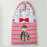 Newborn Zipper Embroidered Sleeping Bag - Peach, Kids, Sleeping Bags, Chase Value, Chase Value