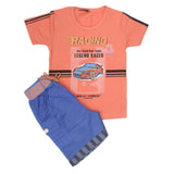 Boys Half Sleeves Suit 43159-Peach, Kids, Boys Sets And Suits, Chase Value, Chase Value