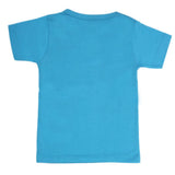Boys Half Sleeves T-Shirt - Blue, Kids, Boys T-Shirts, Chase Value, Chase Value