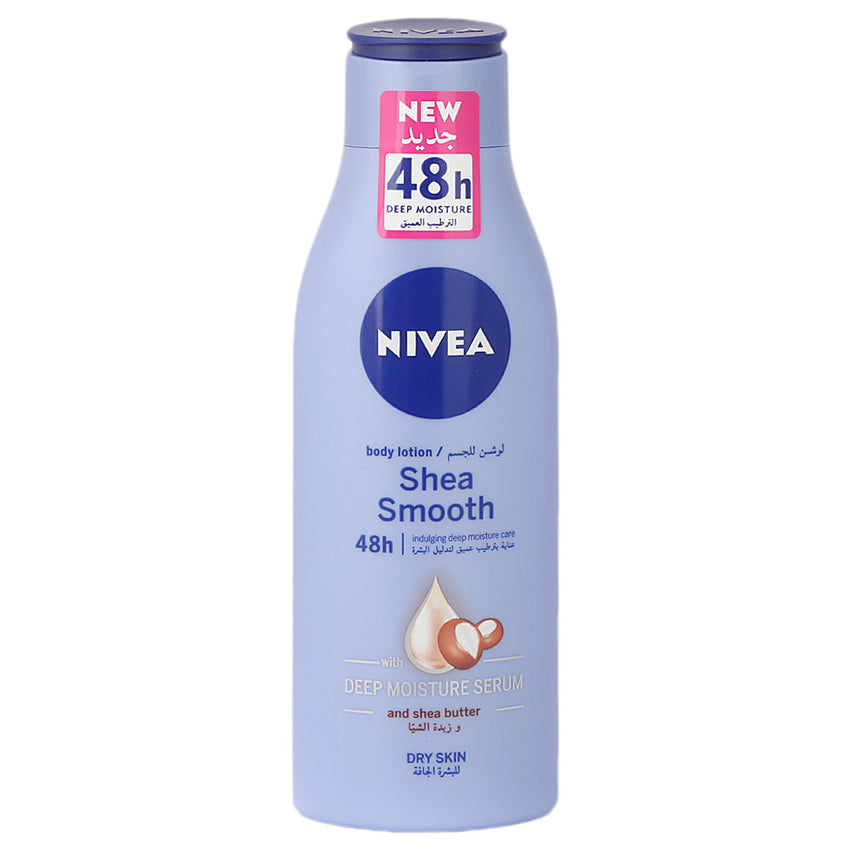 Nivea Shea Smooth Body Lotion 250 ml - Dry Skin, Beauty & Personal Care, Creams And Lotions, Nivea, Chase Value