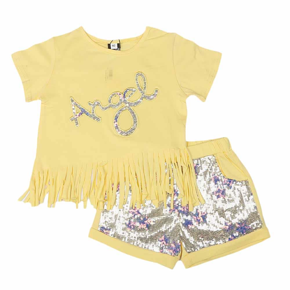 GIrls Suit - Yellow, Kids, Girls Sets And Suits, Chase Value, Chase Value