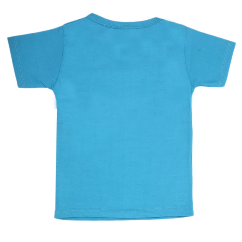 Boys Half Sleeves T-Shirt - Blue, Kids, Boys T-Shirts, Chase Value, Chase Value