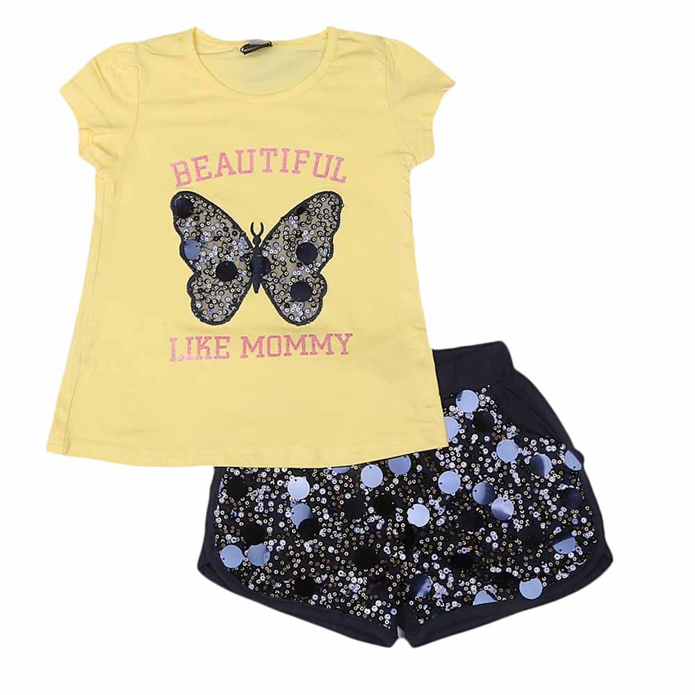 GIrls Suit - Yellow, Kids, Girls Sets And Suits, Chase Value, Chase Value